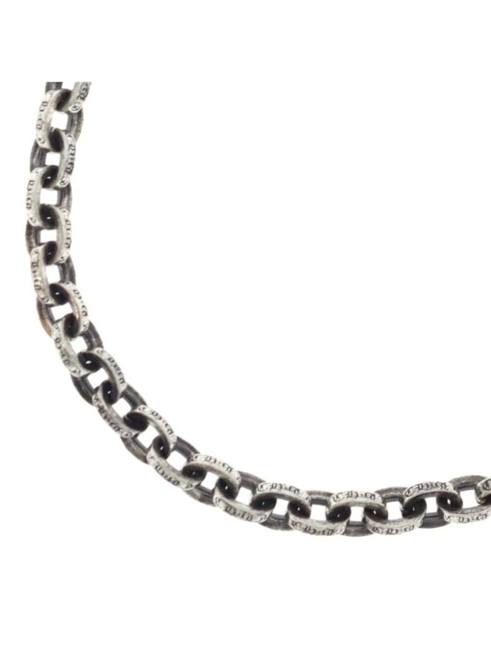 Chrome Hearts Paper Chain 20 Necklace Silver